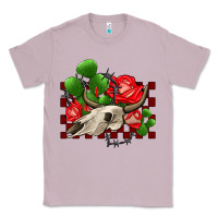 Lilac bullskull rose and cactus olivia Classic Tee - OliviaCreatesArt