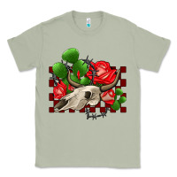 Matcha bullskull rose and cactus olivia Classic Tee - OliviaCreatesArt