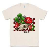 Natural bullskull rose and cactus olivia Classic Tee - OliviaCreatesArt