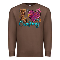 Chestnut i love crafting Premium Sweatshirt - RanaPortraitStore