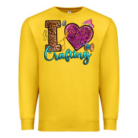 Lemon i love crafting Premium Sweatshirt - RanaPortraitStore