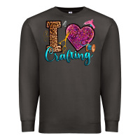Smoke i love crafting Premium Sweatshirt - RanaPortraitStore