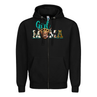 Black girl mama Zipper Hoodie - JahusDesignShop