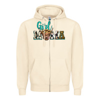 Sandshell girl mama Zipper Hoodie - JahusDesignShop