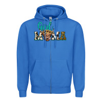 True Royal girl mama Zipper Hoodie - JahusDesignShop