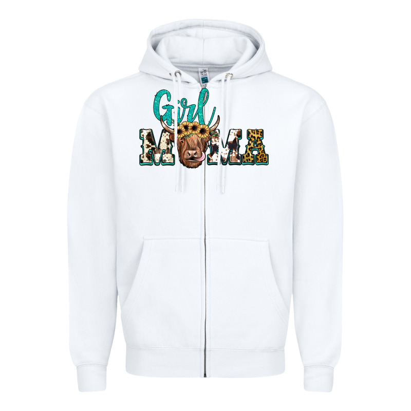 Girl Mama Zipper Hoodie by JahusDesignShop | Teevron