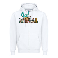 White girl mama Zipper Hoodie - JahusDesignShop