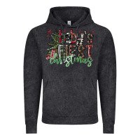 Vintage Black Baby's First Christmas Vintage Hoodie - CowhideDigitalArt