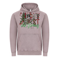 Vintage Zinc Baby's First Christmas Vintage Hoodie - CowhideDigitalArt