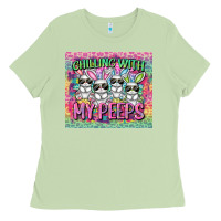 Matcha chilling with my peeps Ladies Tee - FaDigitalArtStudio