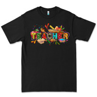 Black Cinco de mayo Teacher Premium Tee - FaDigitalArtStudio