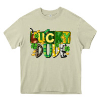 Mossy Lucky dude  St. Patrick's Day Heavy Core Tee - CowGirlArtShop