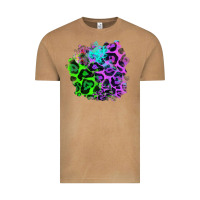Vintage Camel Colorful Leopard patch Vintage Tee - RanaPortraitStore
