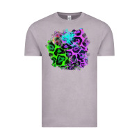 Vintage Zinc Colorful Leopard patch Vintage Tee - RanaPortraitStore