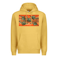 Antique Gold dinosaur brontosaurus sippy cup Premium Hoodie - Artiststas