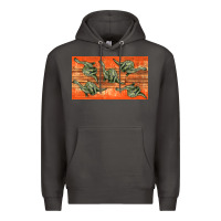 Smoke dinosaur brontosaurus sippy cup Premium Hoodie - Artiststas