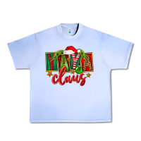 Grape Ice Christmas Yaya Claus Urban Heavy Tee - FaDigitalArtStudio