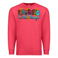Cardinal raising wild things Premium Sweatshirt - RanaPortraitStore