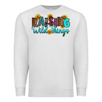 Oatmeal Heather raising wild things Premium Sweatshirt - RanaPortraitStore