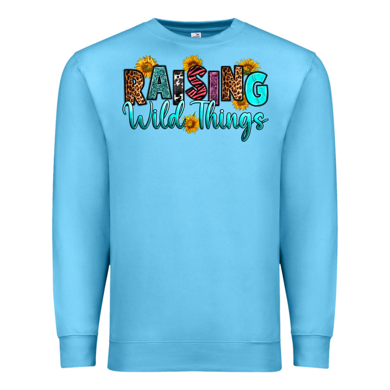 Raising Wild Things Premium Sweatshirt by RanaPortraitStore | Teevron