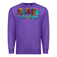 Purple raising wild things Premium Sweatshirt - RanaPortraitStore
