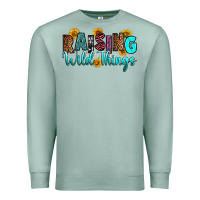 Seafoam raising wild things Premium Sweatshirt - RanaPortraitStore