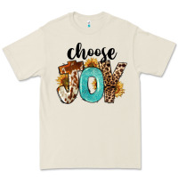 Bone Western Choose Joy Premium Tee - FaDigitalArtStudio