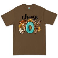 Cacao Western Choose Joy Premium Tee - FaDigitalArtStudio