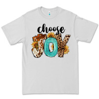 Dove Grey Western Choose Joy Premium Tee - FaDigitalArtStudio