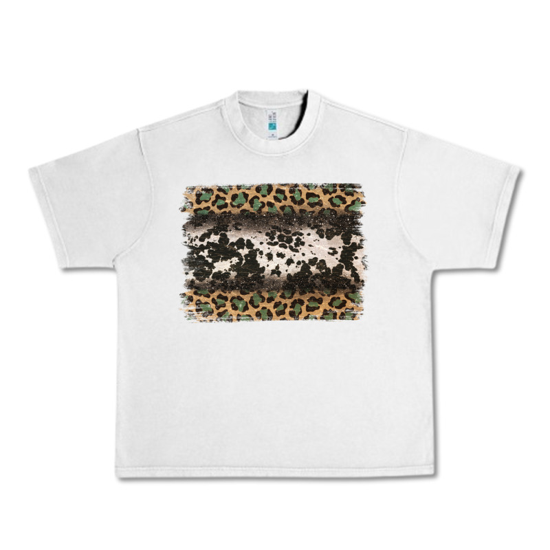 Leopard Cowhide Pattern Background Urban Heavy Tee by Jasminsmagicworld | Teevron