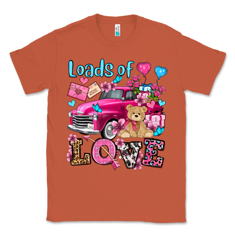 Loads Of Love Valentine's Day Olivia Classic Tee by OliviaCreatesArt | Teevron