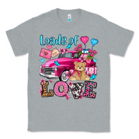 Heather Grey loads of love valentine's day olivia Classic Tee - OliviaCreatesArt