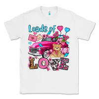 White loads of love valentine's day olivia Classic Tee - OliviaCreatesArt