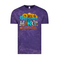 Cloud Purple difference maker teacher life Vintage Tee - BundleAndBundleShop