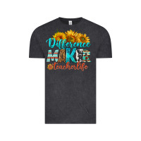 Vintage Black difference maker teacher life Vintage Tee - BundleAndBundleShop