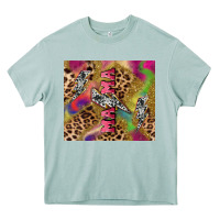 Colorful Leopard Lightning Bolt Tumbler Mother's Heavy Core Tee | Teevron