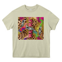 Mossy Colorful leopard lightning bolt tumbler mother's Heavy Core Tee - HowdyJamesFarm