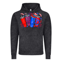 Vintage Black american obsessive cup Vintage Hoodie - CowhideDigitalArt