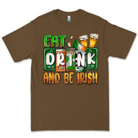 Cacao St. Patrick's Eat drink and be Irish Premium Tee - OliviaCreatesArt