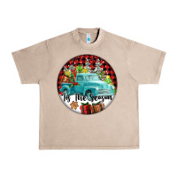 French Oak Tis The Season Truck Urban Heavy Tee - FaDigitalArtStudio
