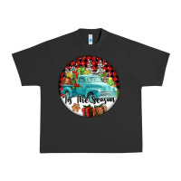 Pigment Black Tis The Season Truck Urban Heavy Tee - FaDigitalArtStudio