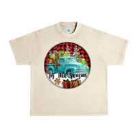 Sandshell Tis The Season Truck Urban Heavy Tee - FaDigitalArtStudio