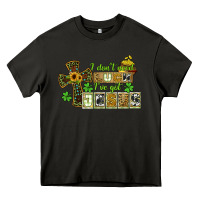 Asphalt i dont need luck ive got jesus Heavy Core Tee - CowGirlArtShop