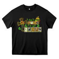 Black i dont need luck ive got jesus Heavy Core Tee - CowGirlArtShop