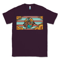 Plum bucking bronco aztec shape license plate Classic Tee - Artiststas
