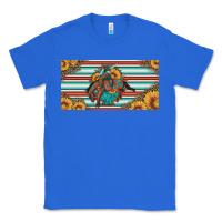 True Royal bucking bronco aztec shape license plate Classic Tee - Artiststas