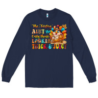 Navy thanksgiving turkey humor Long Sleeve Tee - CowhideDigitalArt