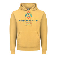 Vintage Mustard march for science astronaut Vintage Hoodie - DesigneFamous