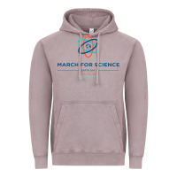 Vintage Zinc march for science astronaut Vintage Hoodie - DesigneFamous