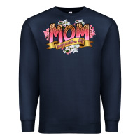 Navy mom happy mothers day Premium Sweatshirt - RanaPortraitStore